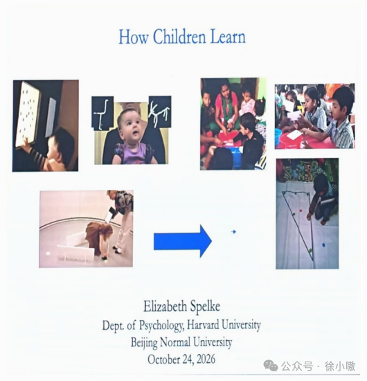 How Children Learn 讲座现场